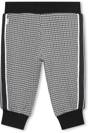 HUGO BOSS Pied-de-poule track pants