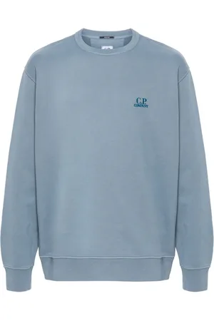 C.P. Company Logo-embroidered cotton sweatshirt