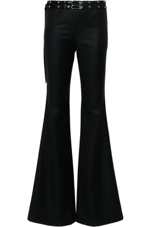MANURI Gilly low-rise bootcut trousers