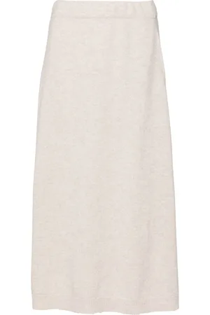 Brunello Cucinelli A-line cashmere skirt