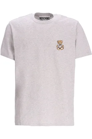 Moschino Teddy bear appliqué cotton t-shirt