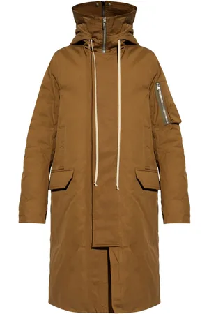 Rick Owens Hooded padded coat