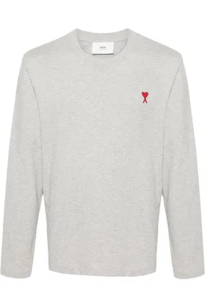 Ami Ami de Coeur-embroidered T-shirt