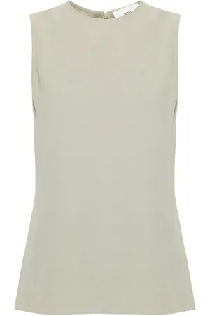Ami Crepe tank top