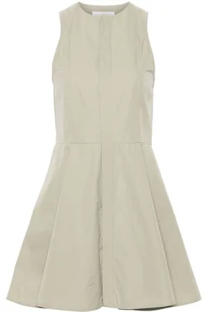 Ami Flared mini dress