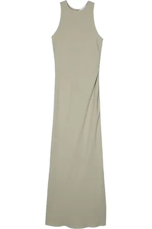 Ami Bias-cut maxi dress