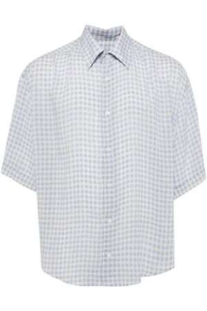 Ami Gingham-print shirt