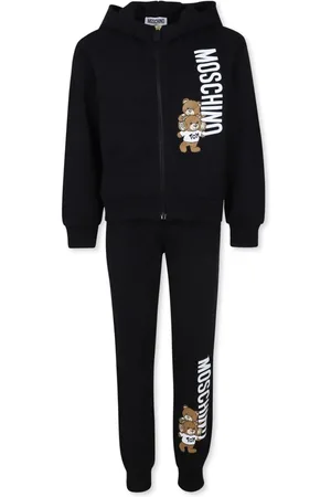 Moschino Teddy Bear-print cotton tracksuit