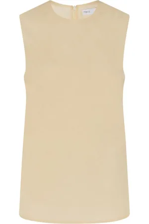 ROSETTA GETTY Crew-neck sleeveless tank top