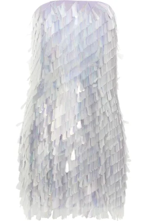The Attico Paillette-embellished mini dress