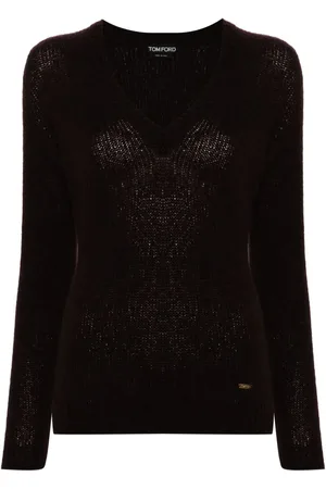 Tom Ford V-neck long-sleeve jumper