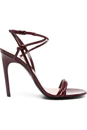 Gucci 105mm patent strappy sandals