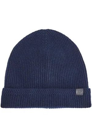 Tom Ford Logo-patch ribbed-knit beanie