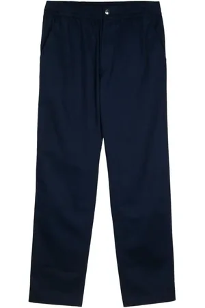 Maison Kitsuné Straight-leg cotton chinos