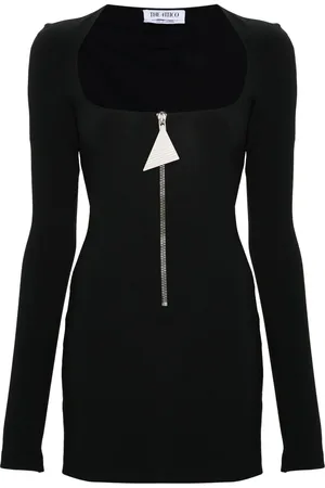 The Attico Scoop-neck mini dress