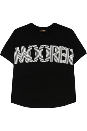 MOORER Olisa-JFL logo-appliqué T-shirt
