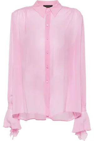 The Andamane Peony semi-sheer shirt
