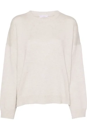 Brunello Cucinelli Cashmere drop-shoulder jumper
