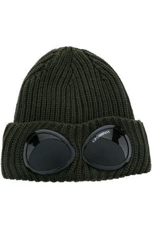 C.P. Company Goggles-detail ribbed beanie