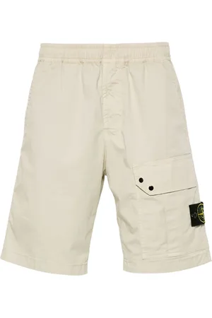 Stone Island Compass-badge cargo shorts