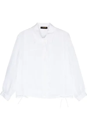 MOORER Eliza-LHR ramie shirt