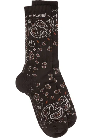 Alanui Bandana-print socks