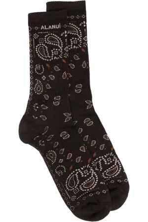 Alanui Bandana-print socks
