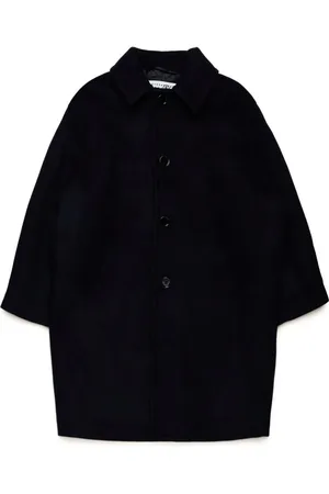 Maison Margiela Single-stitch single-breasted coat