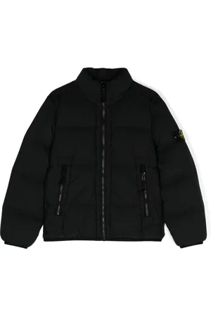 Stone Island Compass-badge quilted puffer jacket