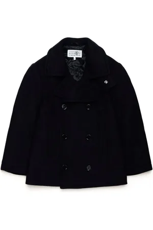 Maison Margiela Single-stitch double-breasted coat