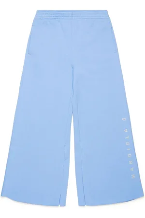 Maison Margiela Logo-print cotton trousers