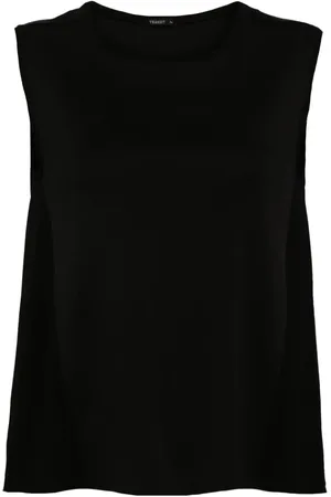 TRANSIT Round-neck sleeveless top