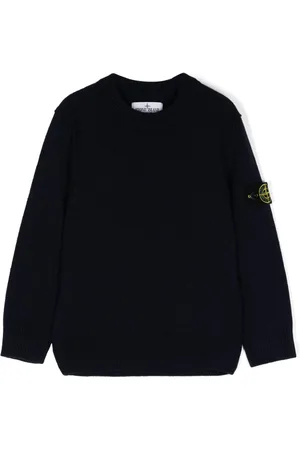 Stone Island Compass-badge crew-neck jumper