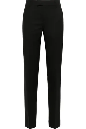 Ami High-waist tapered-leg trousers