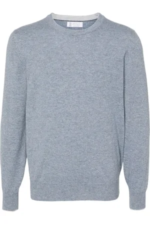 Brunello Cucinelli Mélange-effect cashmere jumper