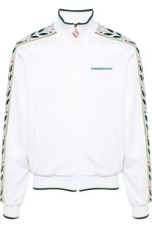 Casablanca Laurel zip-up sweatshirt