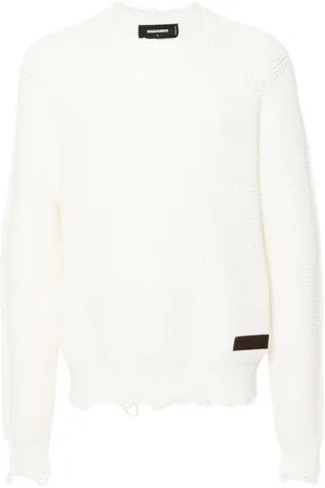 Dsquared2 Logo-patch wool jumper