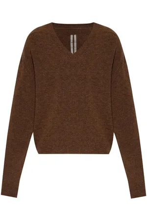 Rick Owens V-neck long sleeve jumper