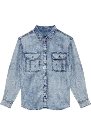 Marant Etoile Tahisia button-up denim shirt
