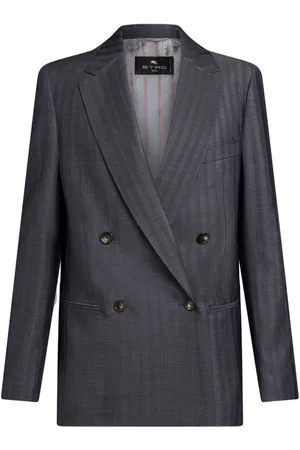 Etro Wool double-breasted jacket