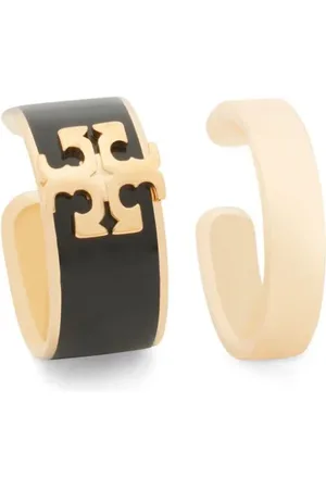Tory Burch Kira enamel ear cuff set