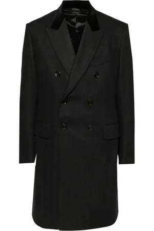 Tom Ford Herringbone double-breasted coat