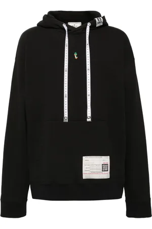 Maison Mihara Yasuhiro Measuring-tape cotton hoodie