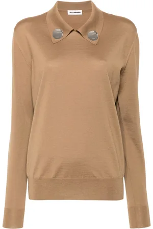 Jil Sander Polo-collar wool jumper
