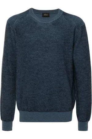 BRIONI Crew-neck ribbed-knit jumper
