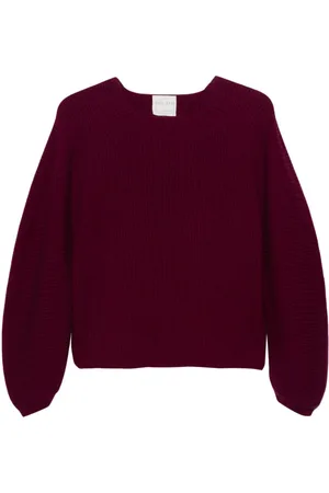 FORTE FORTE Round-neck ribbed jumper