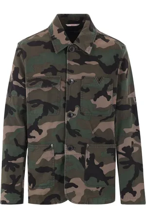 VALENTINO GARAVANI Vlogo camouflage jacket