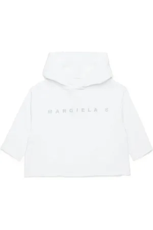 Maison Margiela Logo-print cotton hoodie