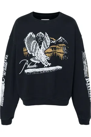 Rhude Graphic-print cotton sweatshirt