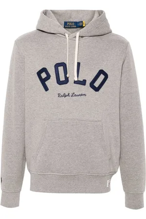 Ralph Lauren Logo-patch mélange hoodie
